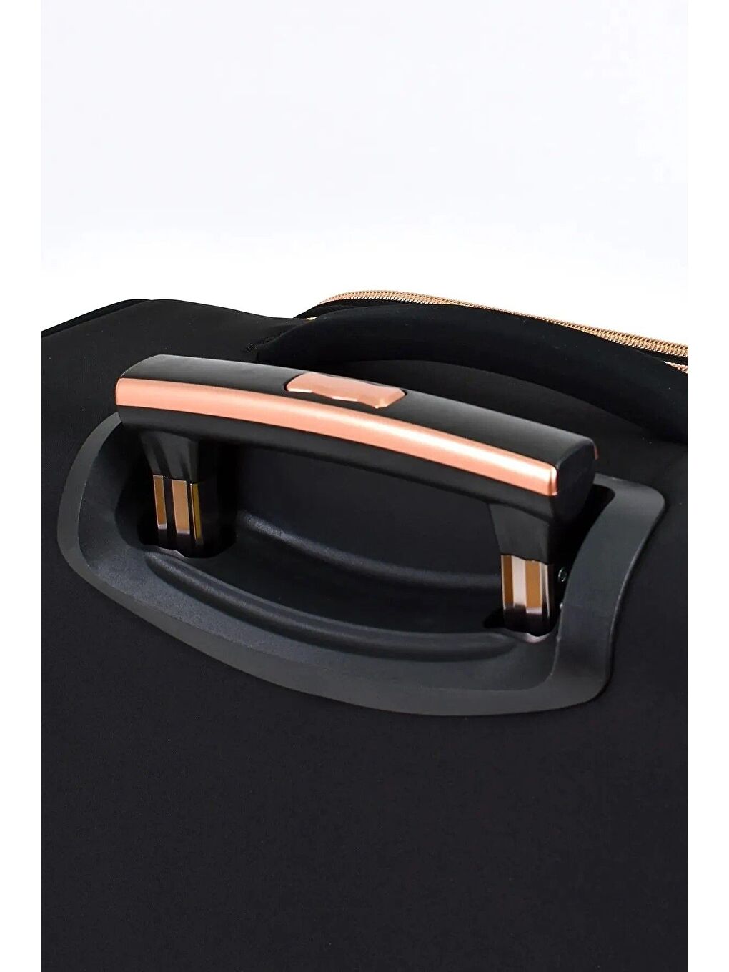 Siyah Kumaş Ekstra Hafif Orta Boy Valiz-5