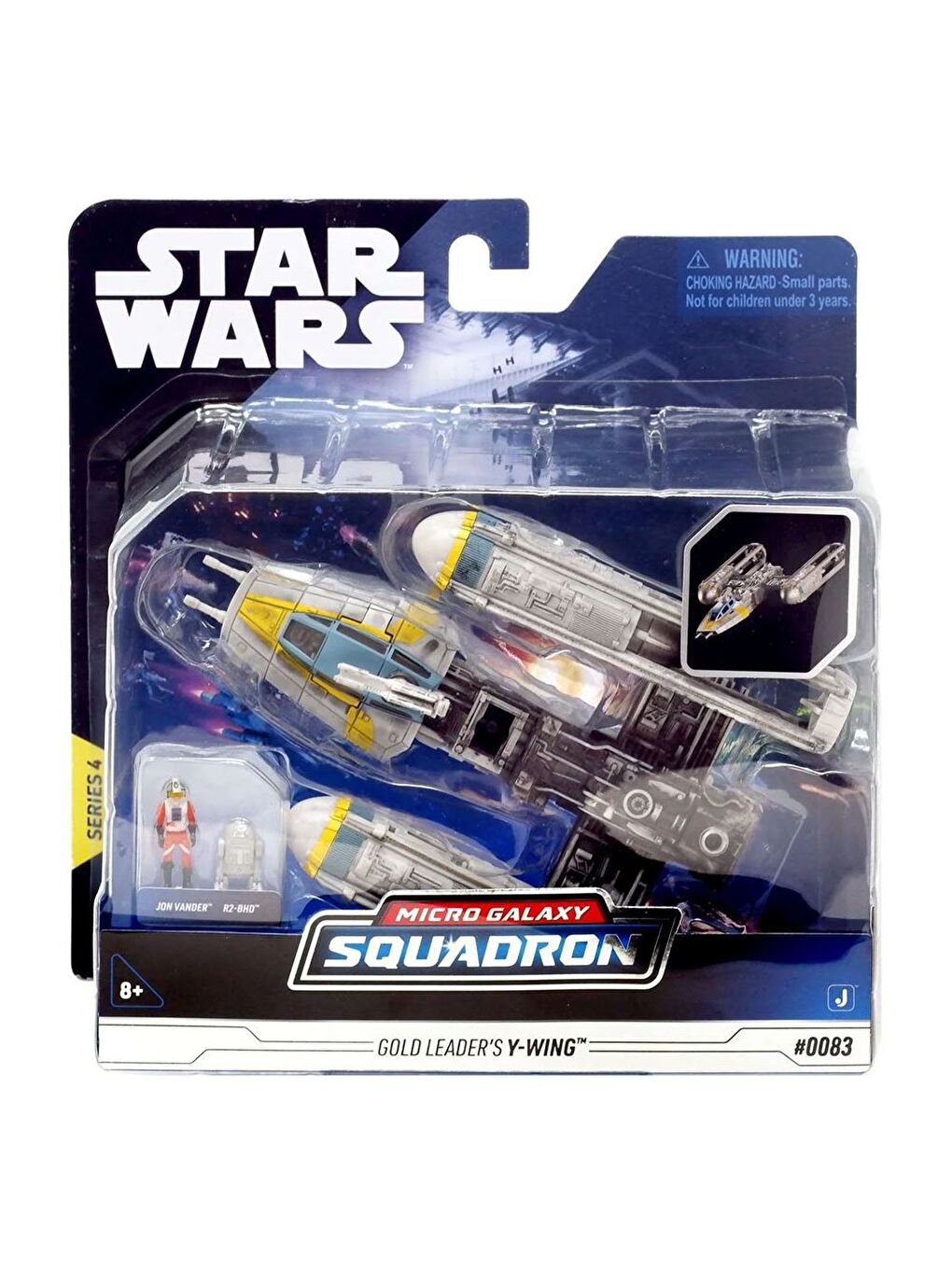 Star Wars Y-Wing Araç ve Mikro Figür Seti SWJ0089-4