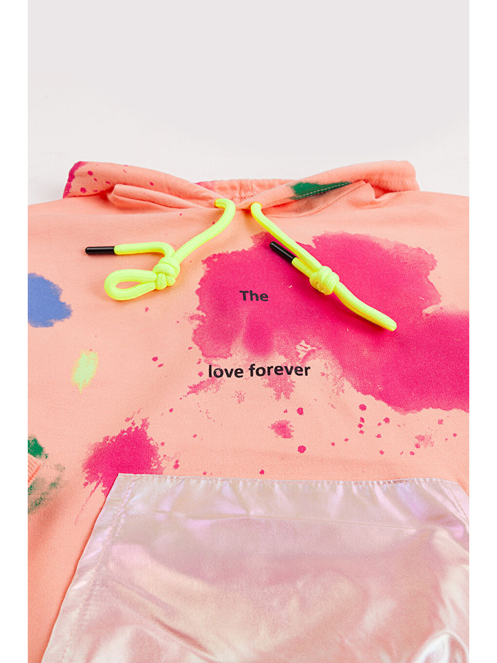 Mor Kız Çocuk 2'li Paket Basic Sweatshirt-3