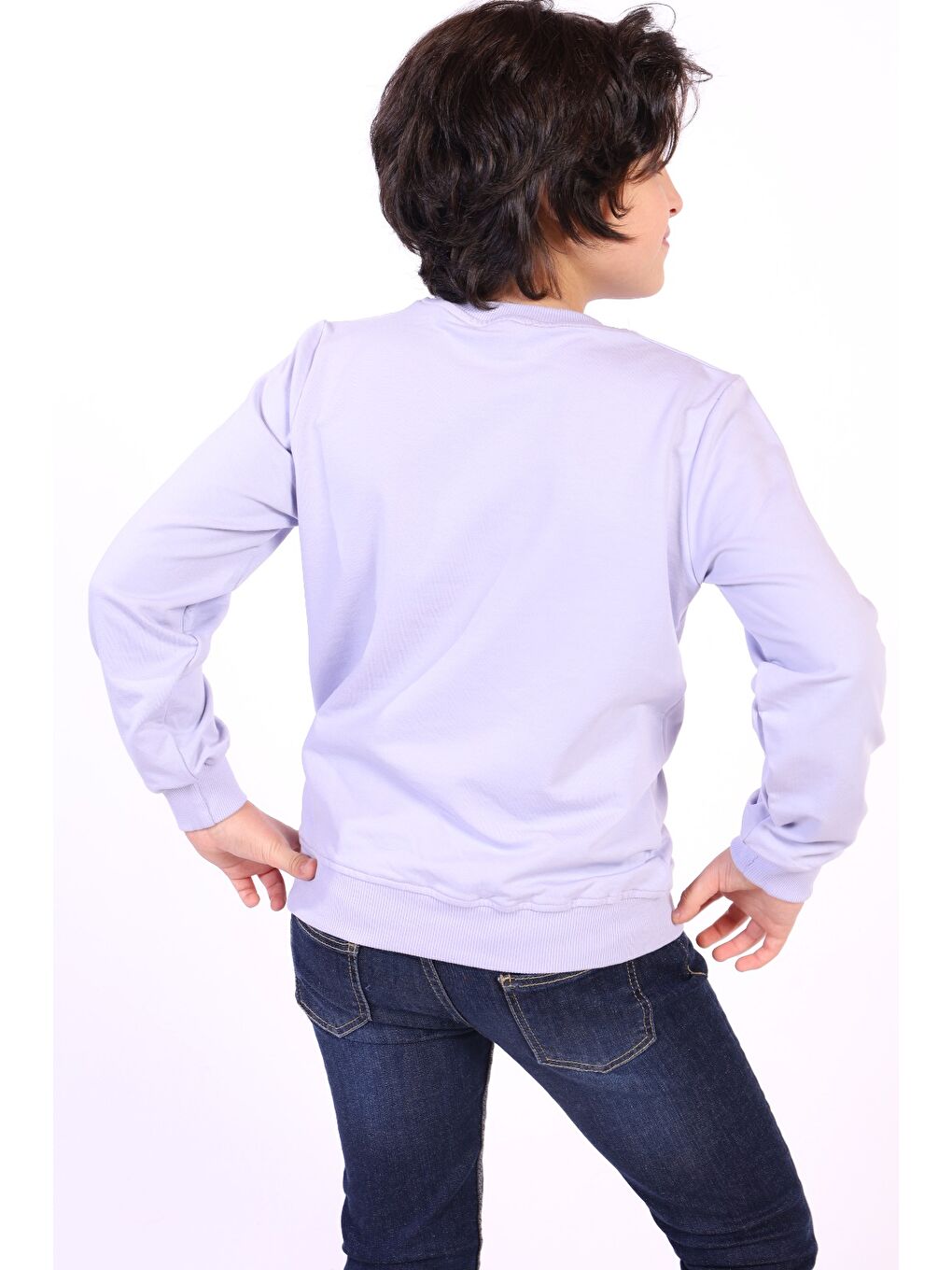 Mavi Erkek Çocuk Creatıve Innovatıve Baskılı Sweatshirt-1