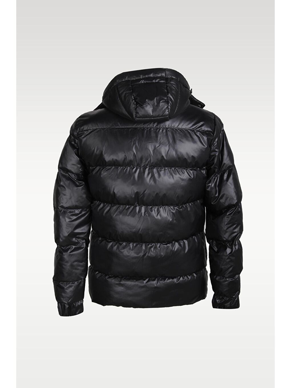 Erkek Siyah Şişme Mont-1