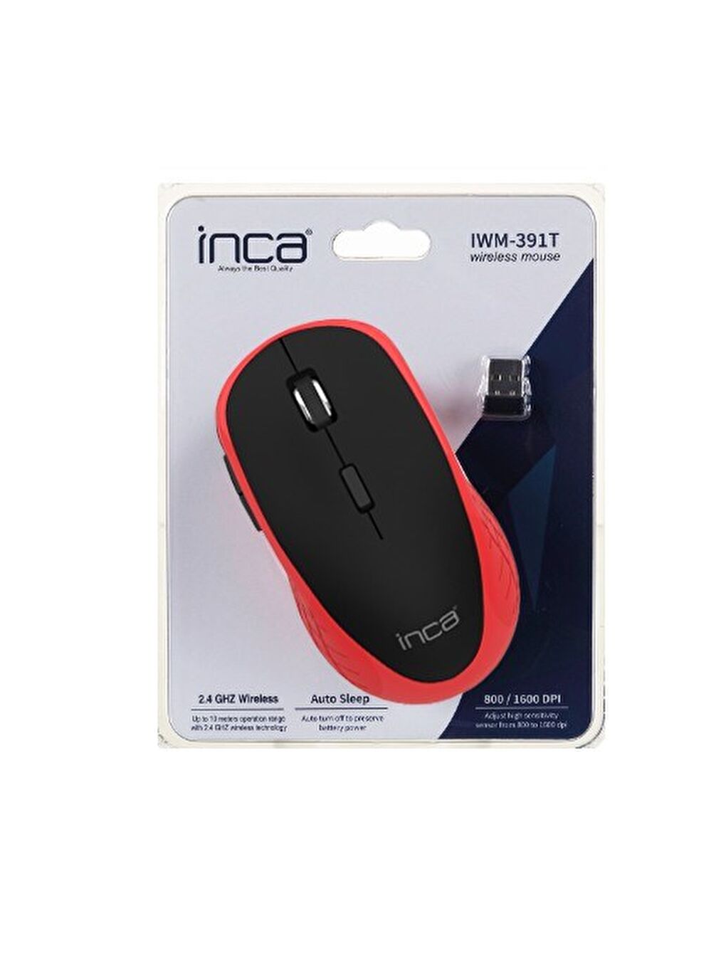 Iwm-391T 1600 Dpi Rubber Wireless Kablosuz Mouse-2