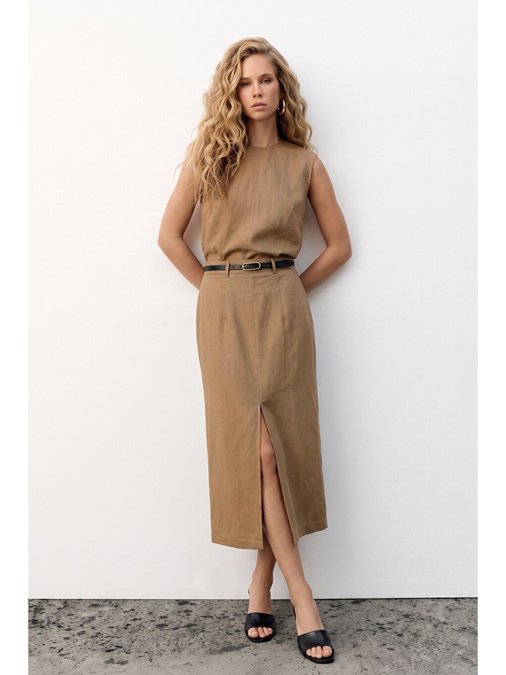 Kahverengi Sasha Takım - Camel-3