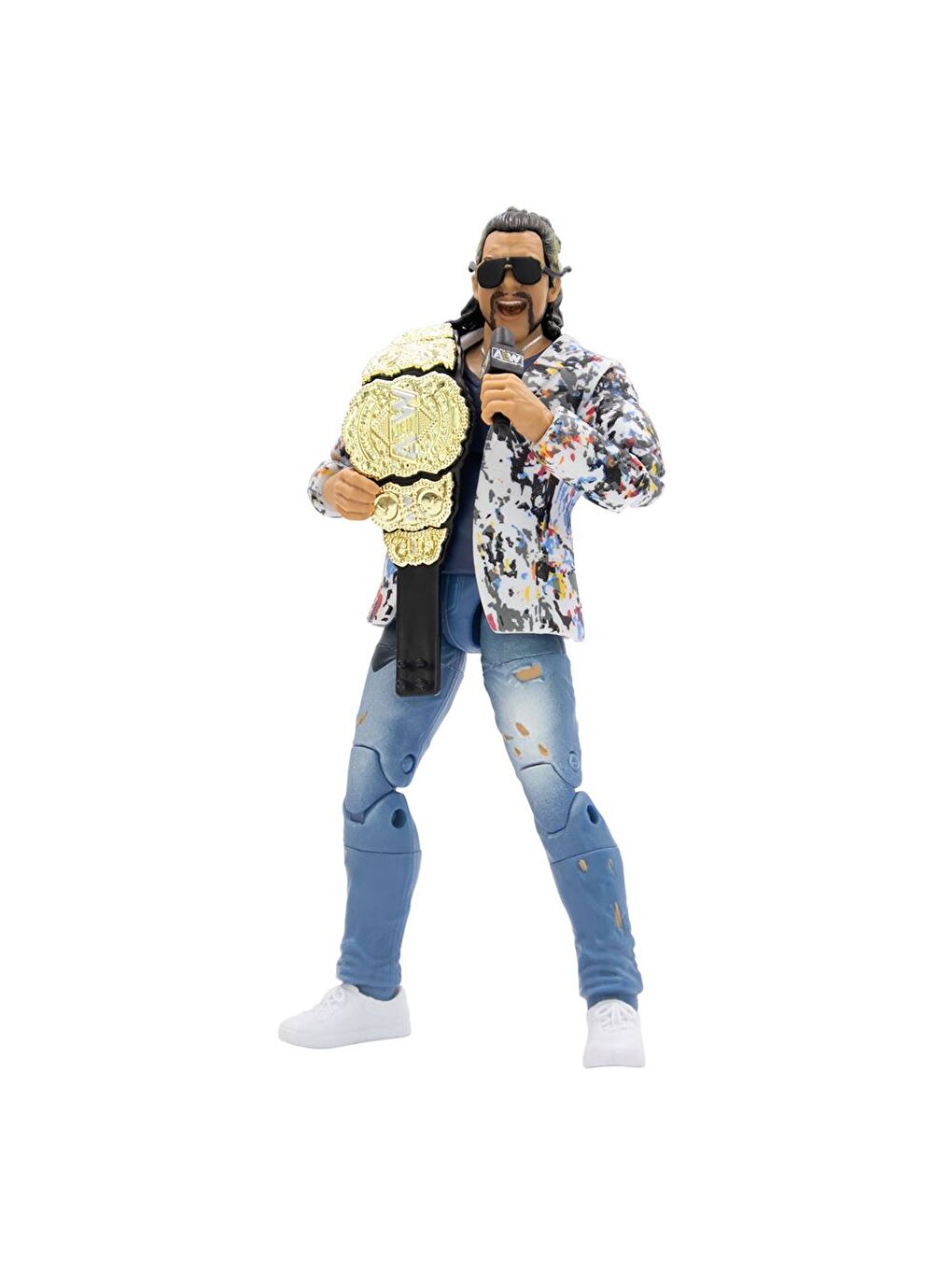 AEW Karakterleri Model Aksiyon Figürler S5 Kenny Omega 36