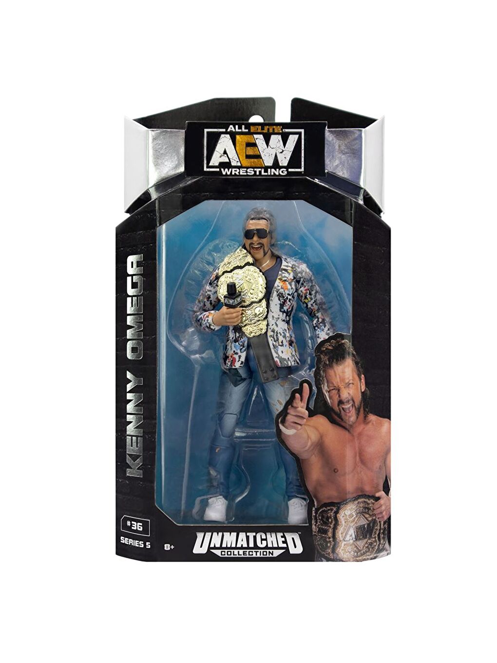 AEW Karakterleri Model Aksiyon Figürler S5 Kenny Omega 36-4