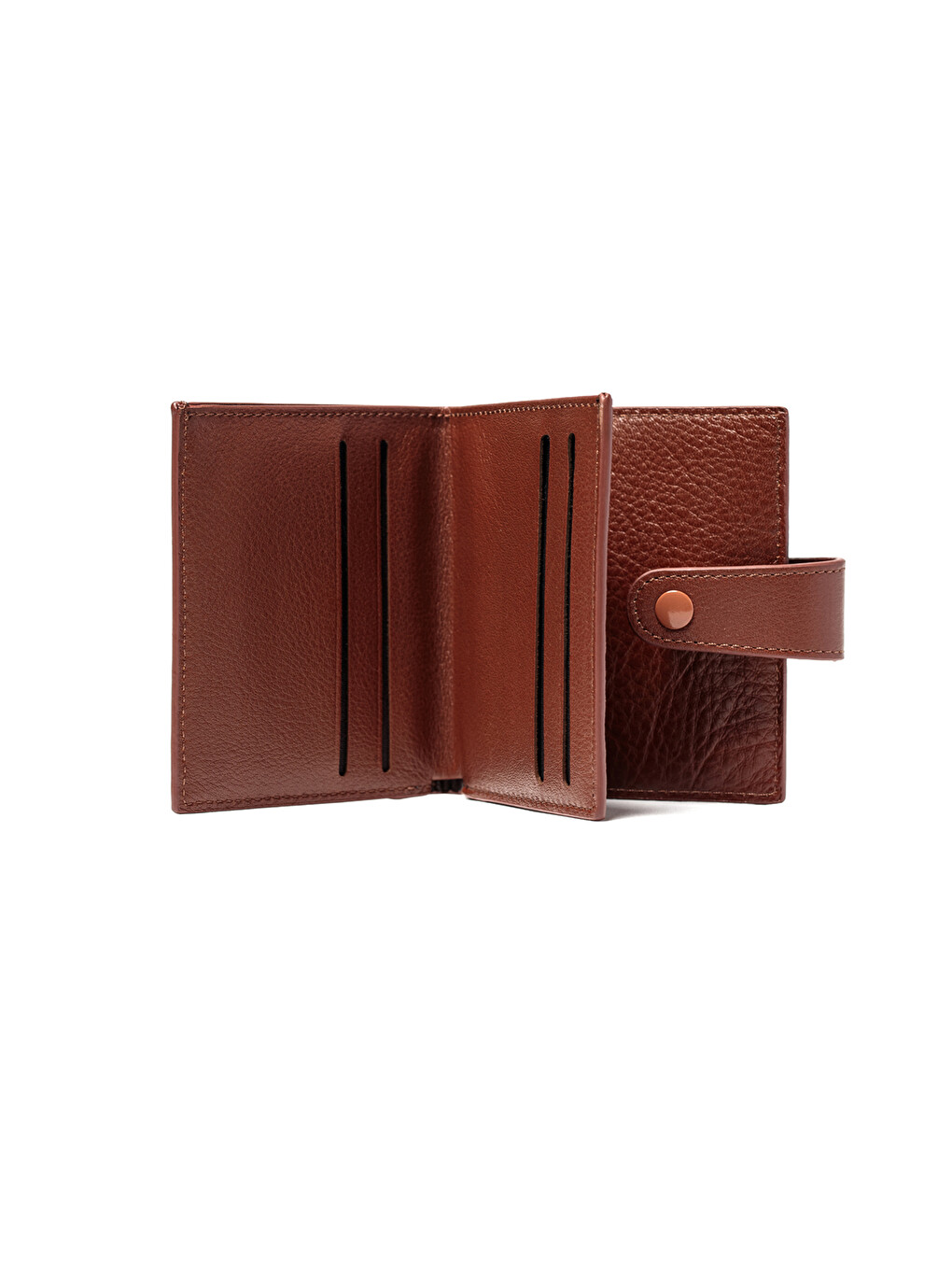 Kahverengi Unisex Cüzdan & Kartlık 710 Deri Cüzdan Kartlık-3