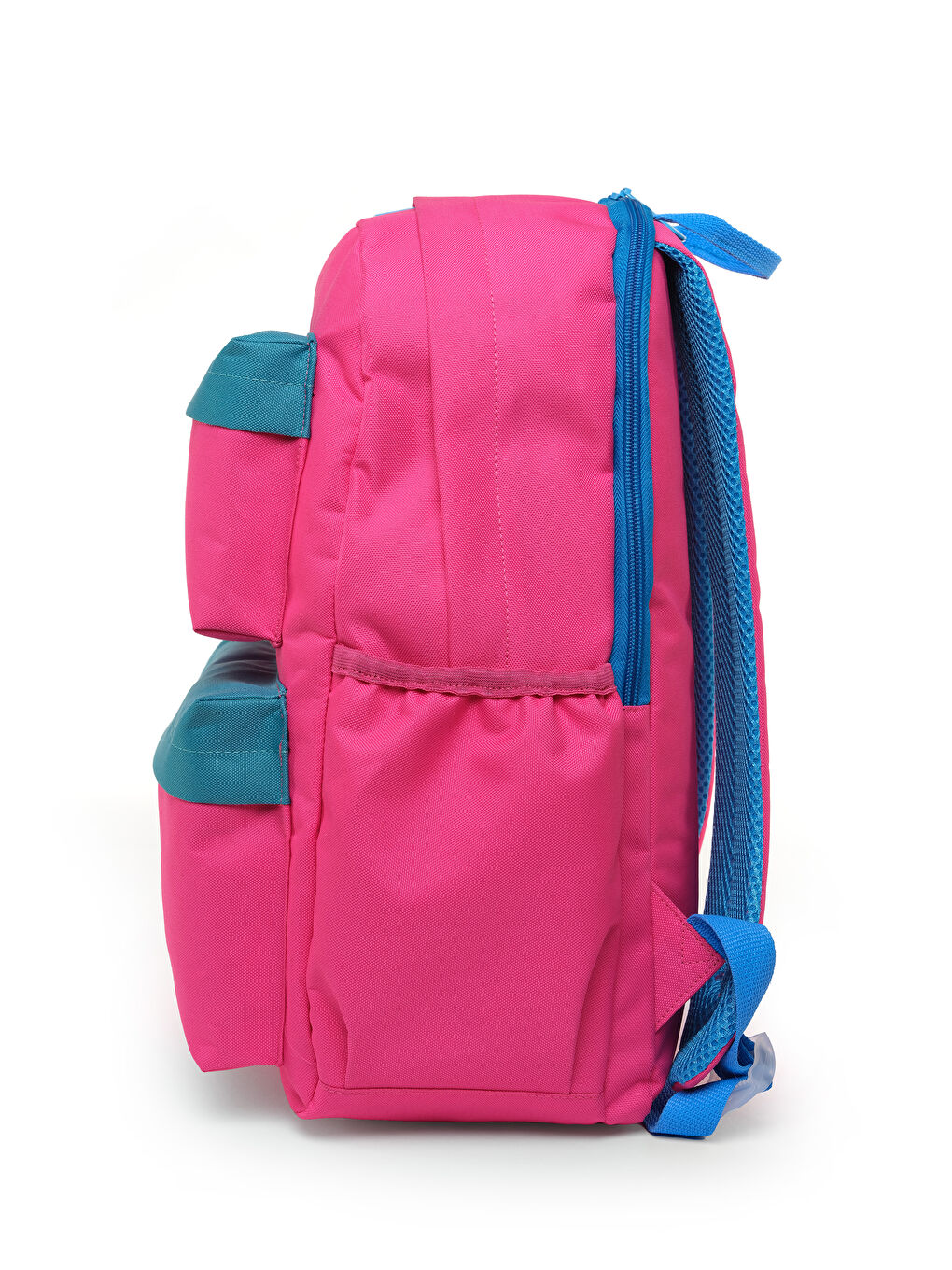 Fuşya 1965 Çift Ön Cepli Kız Çocuk Sırt Çantası-4