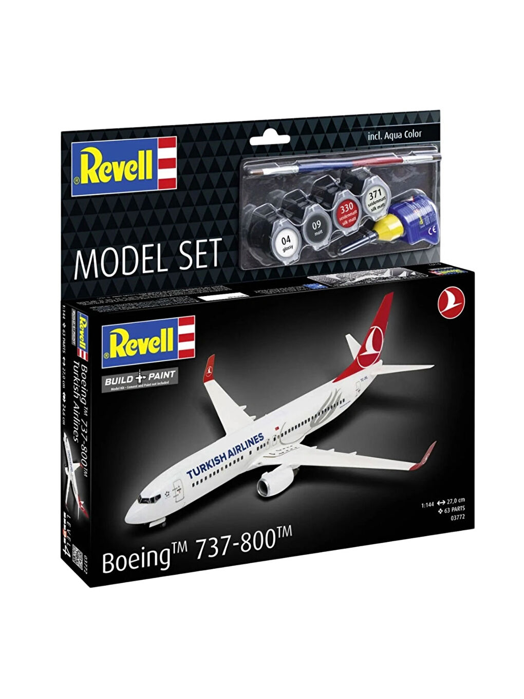 Model Set Türk Hava Yolları/Turkish Airlines Boeing 737-800