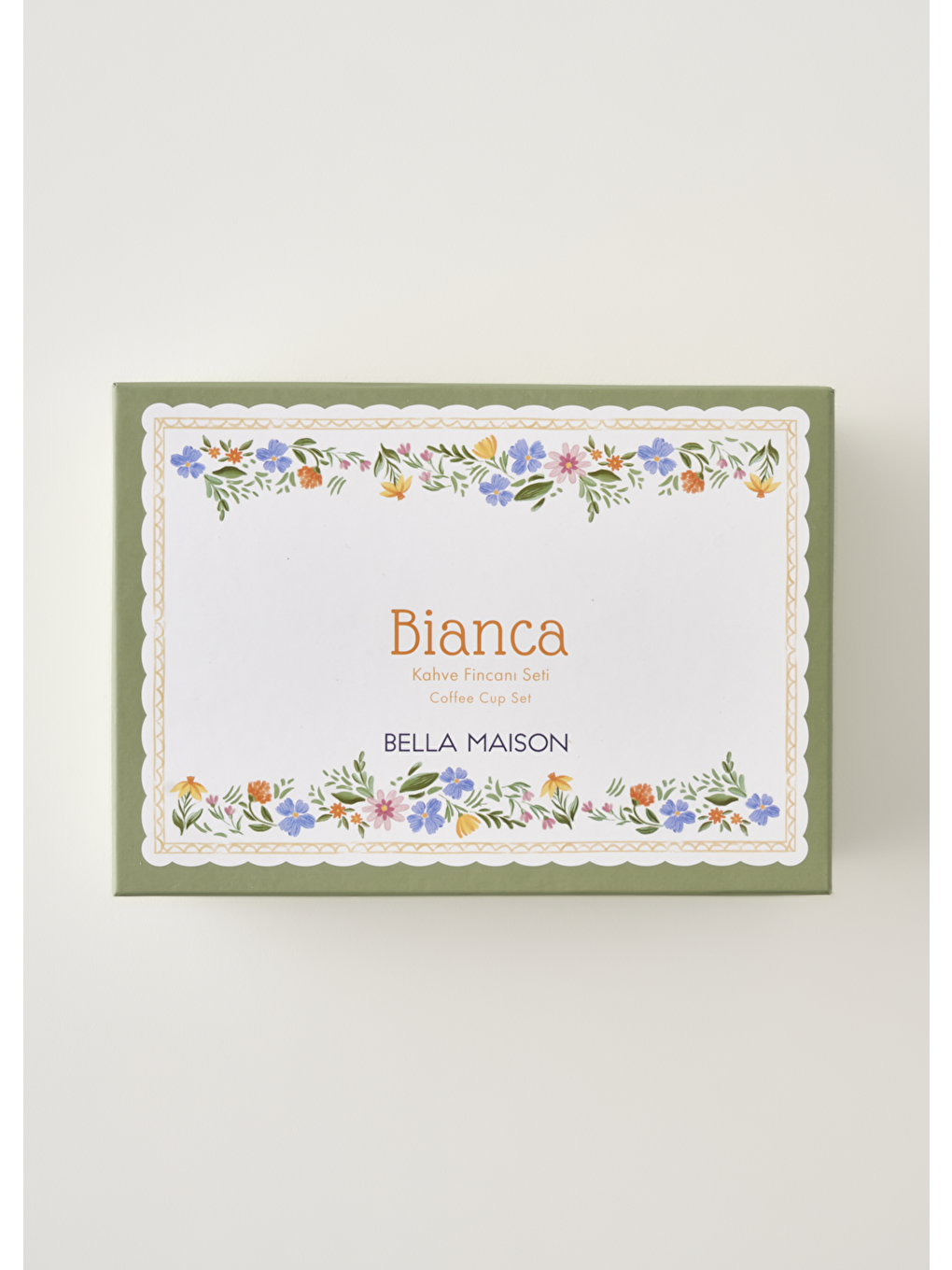 Karışık Bianca New Bone 2'li Kahve Fincanı Seti (160 Cc)-3