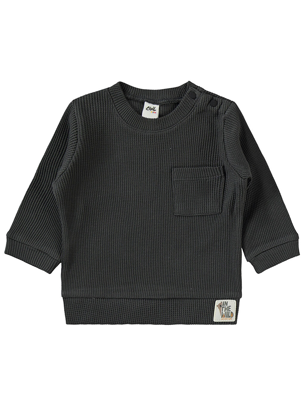 Baby Bebek Takım 6-18 Ay Antrasit-2