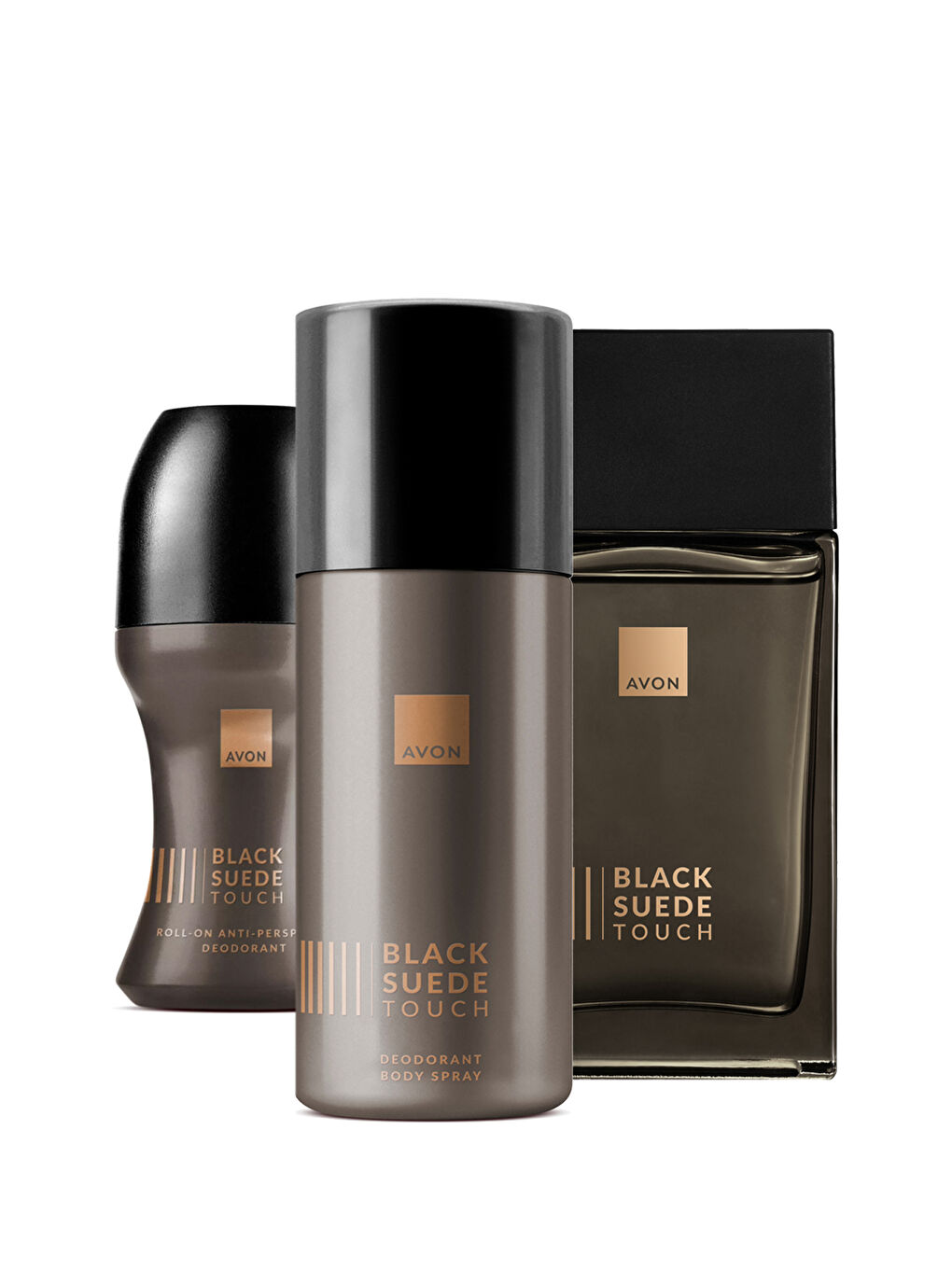 AVON Black Suede Touch Erkek Parfüm Rollon Deodorant Paketi