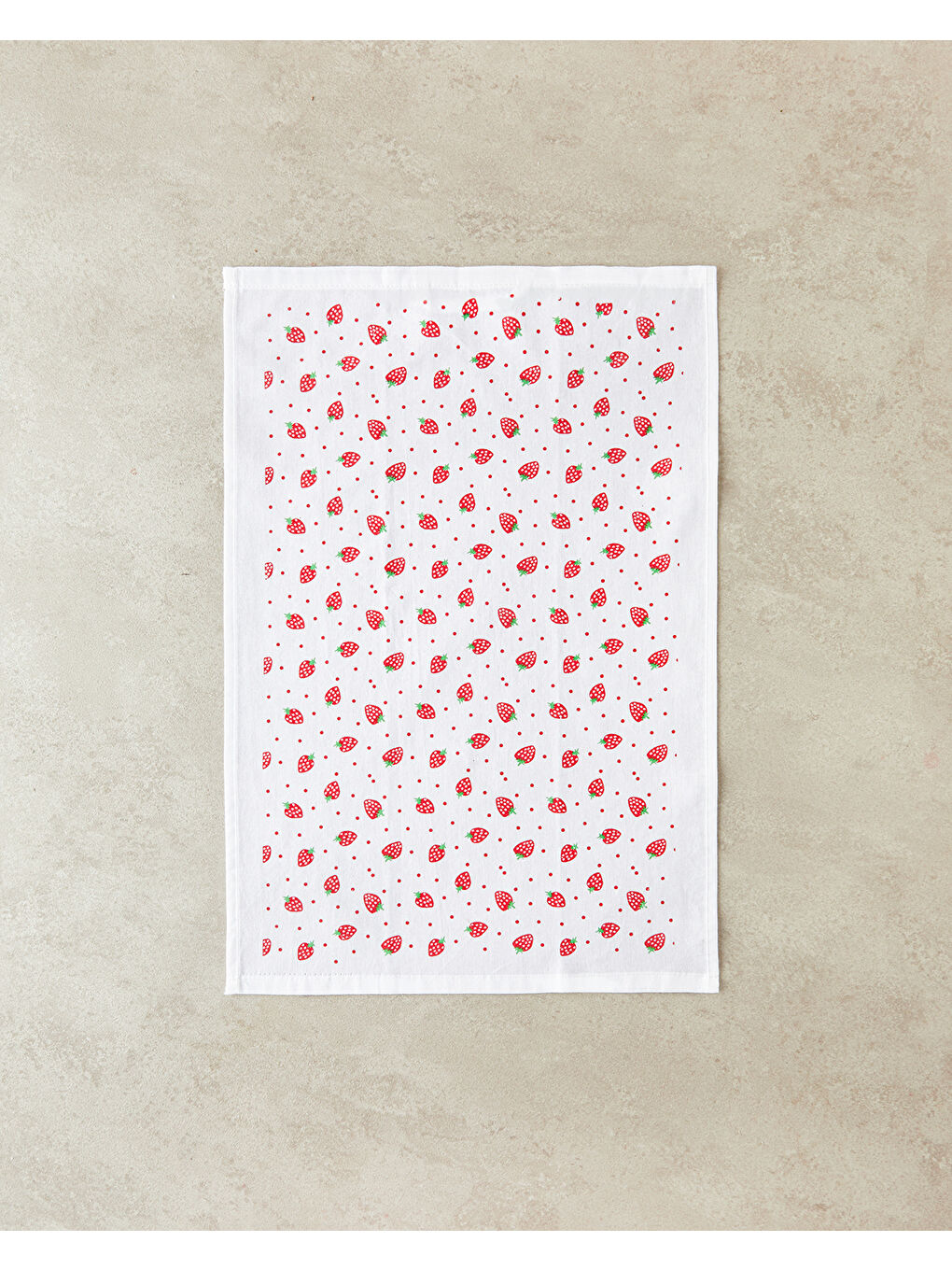 Strawberries Pamuk Kurulama Bezi Kırmızı