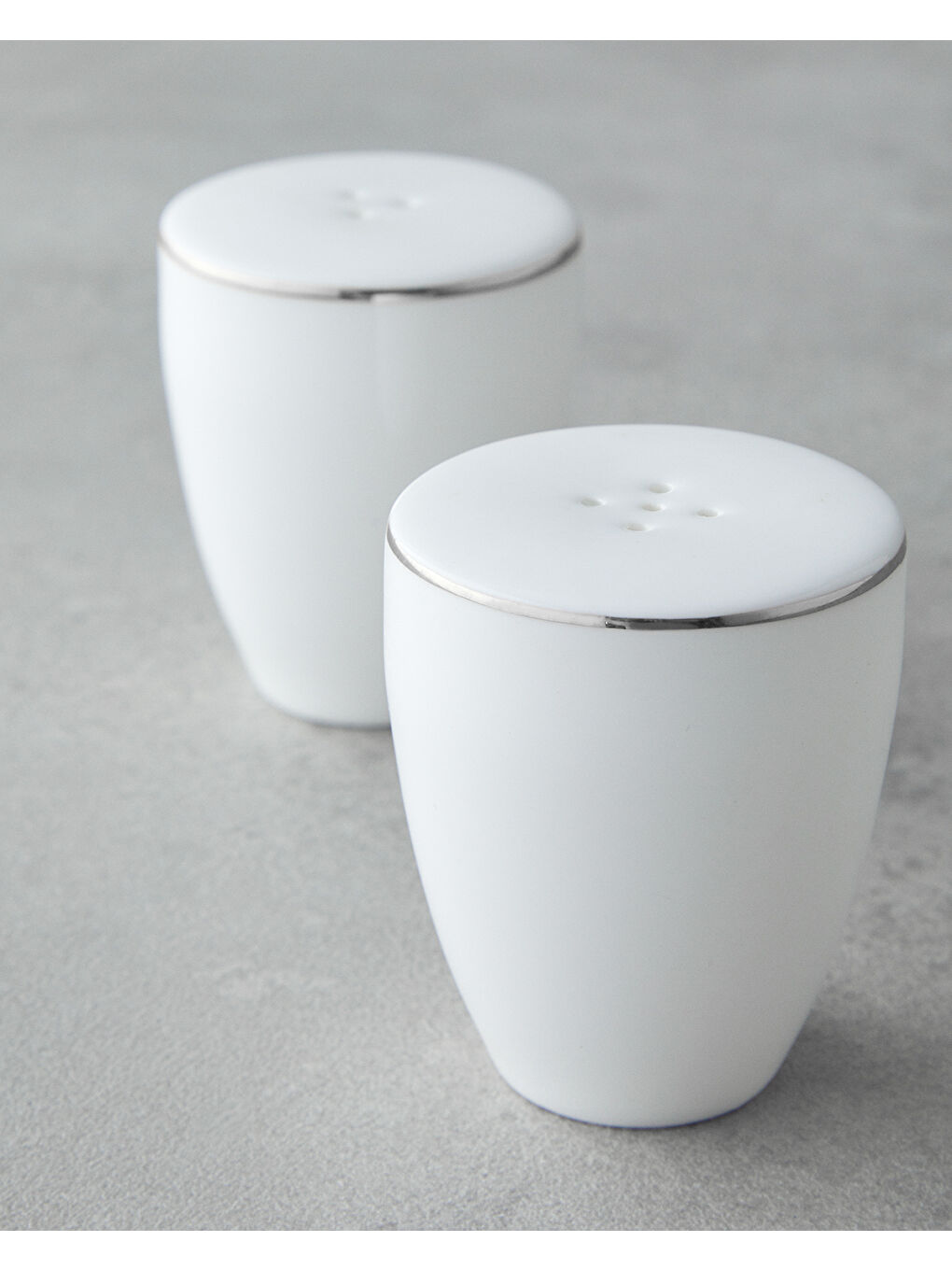 Gri Milano Bone Porselen Yemek Takımı 54 Parça 12 Kişilik Silver-5