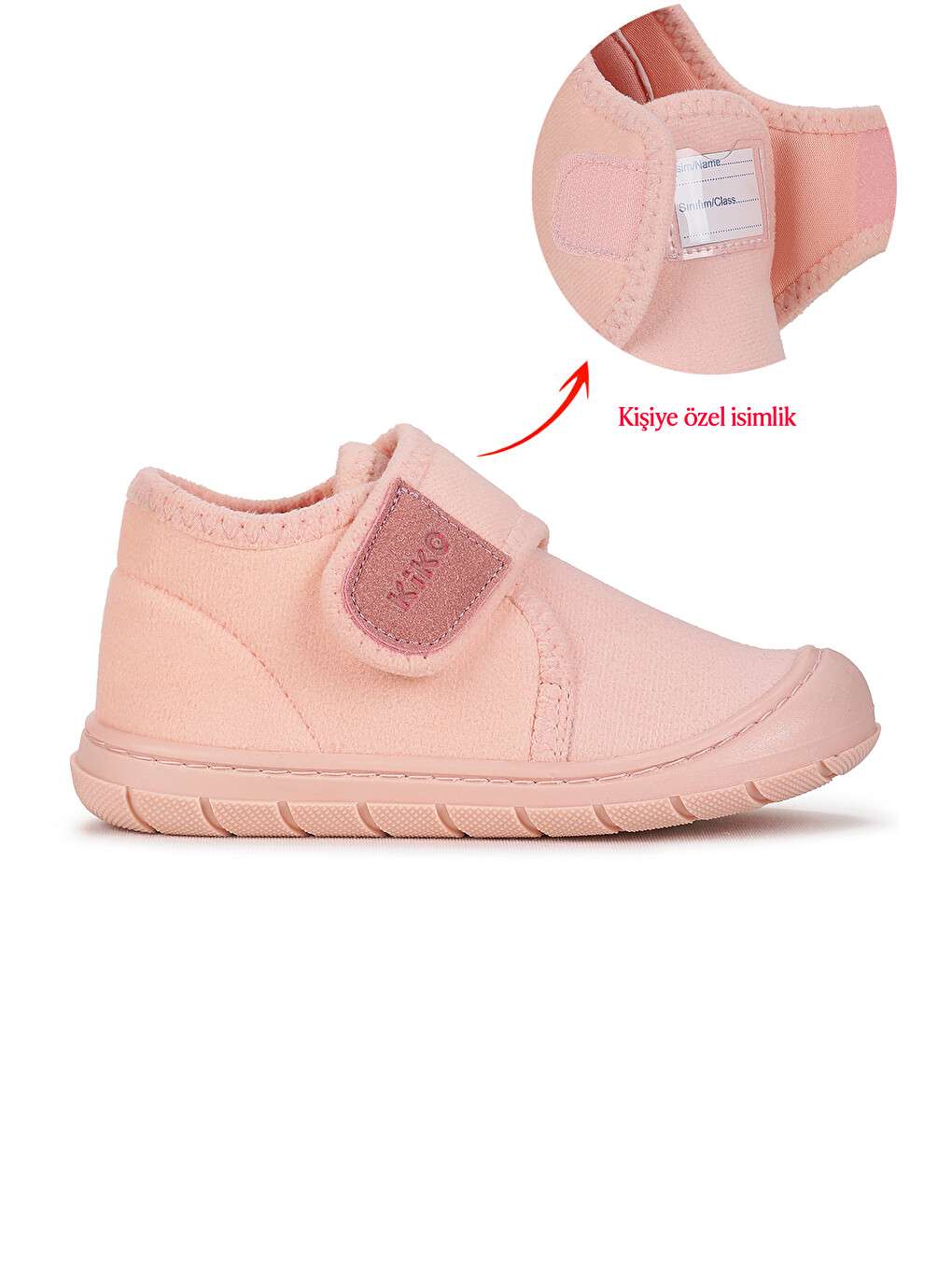 Pembe Vesla Kız Çocuk Ev Okul Kreş Panduf-3