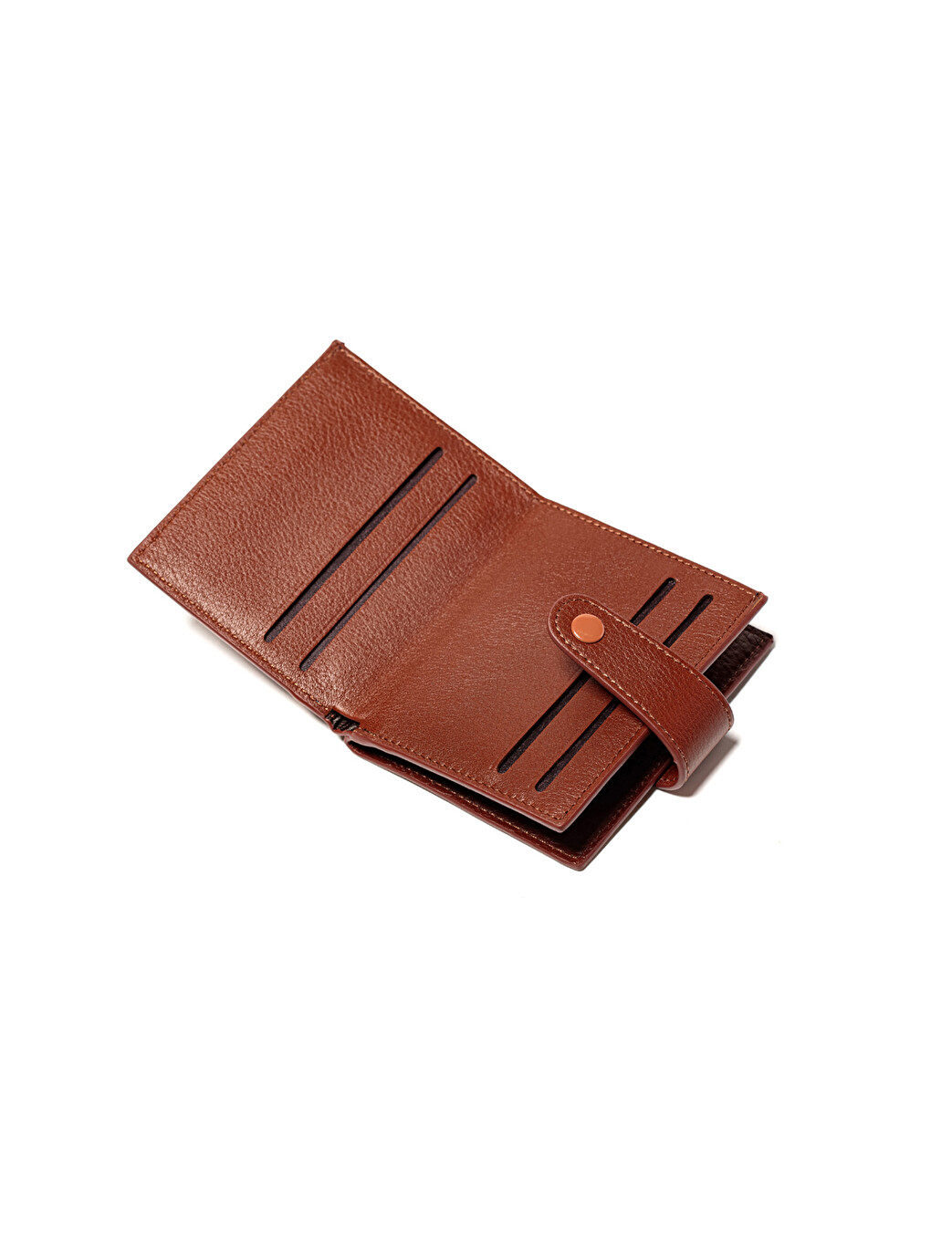 Kahverengi Unisex Cüzdan & Kartlık 710 Deri Cüzdan Kartlık-4