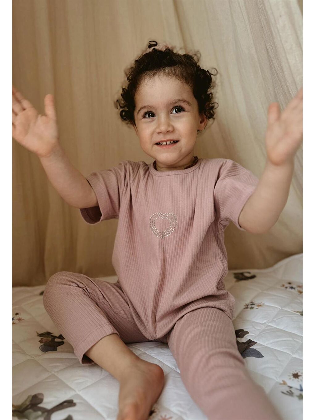 Pembe Kız Çocuk Takım