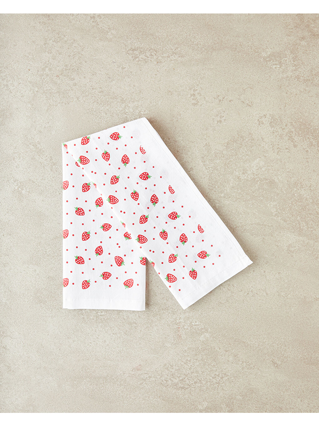Strawberries Pamuk Kurulama Bezi Kırmızı-1