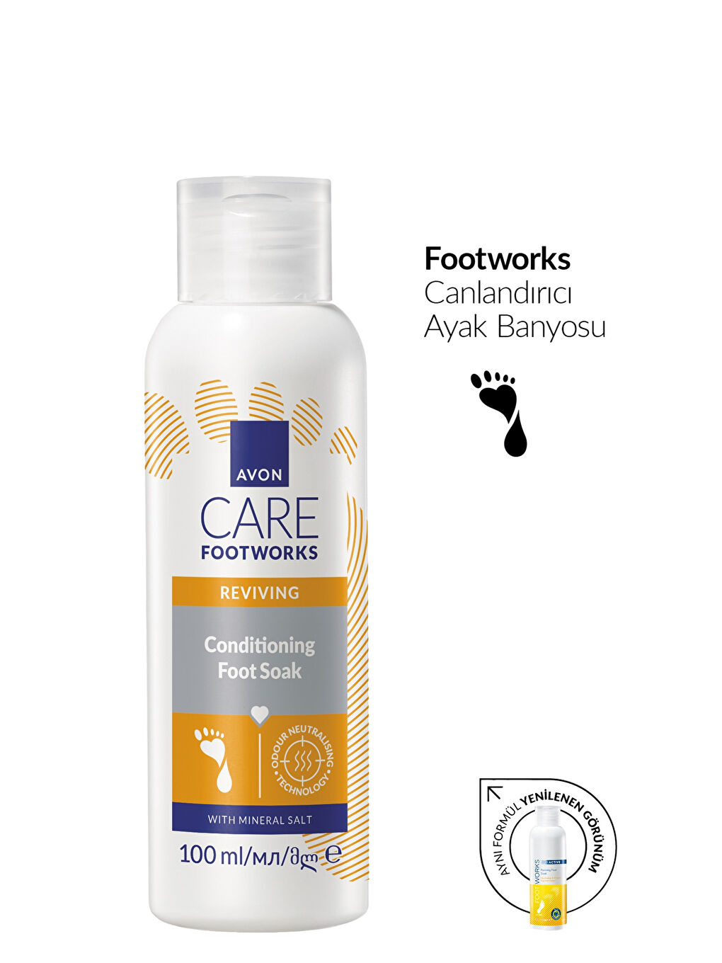Footworks Canlandırıcı Ayak Banyosu 100ml-1