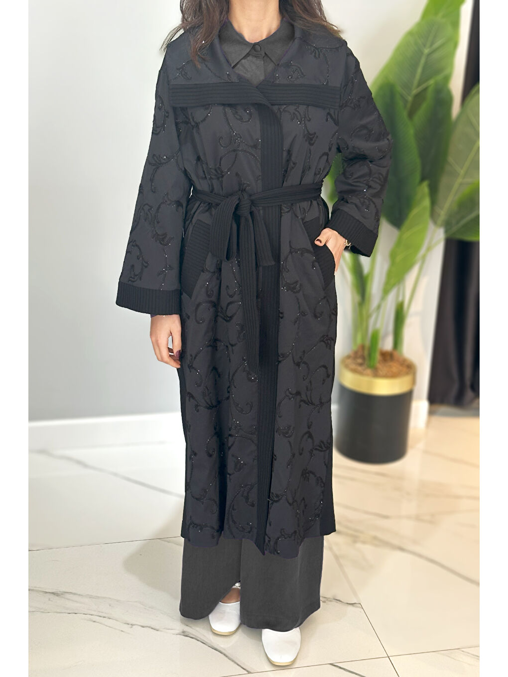 Kap Ceket 6041 Siyah