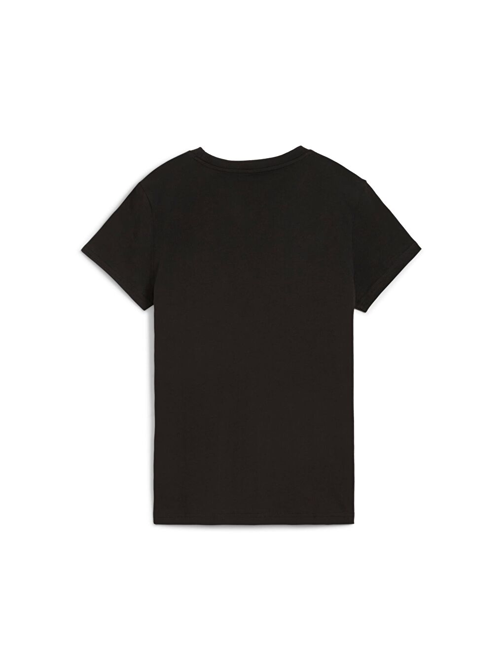 Siyah ESSENTIALS Logo Kadın Tişört-1