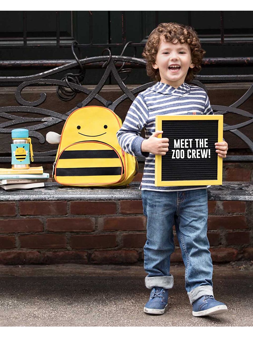 Çocuk Sırt Çantası Arı Sarı-2