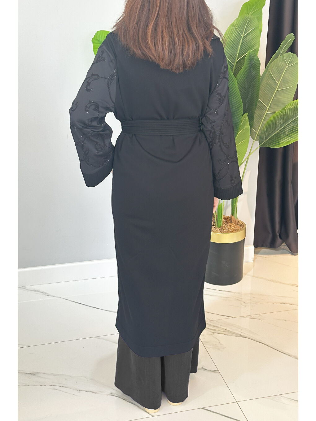 Kap Ceket 6041 Siyah-4