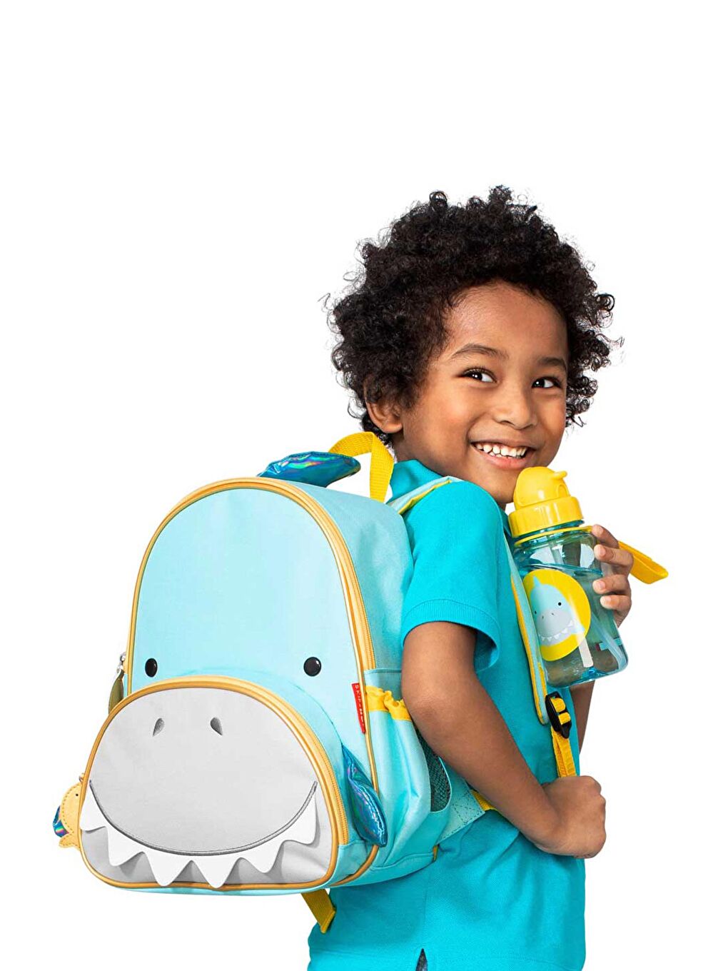Çocuk Sırt Çantası Köpek Balığı Mavi-2