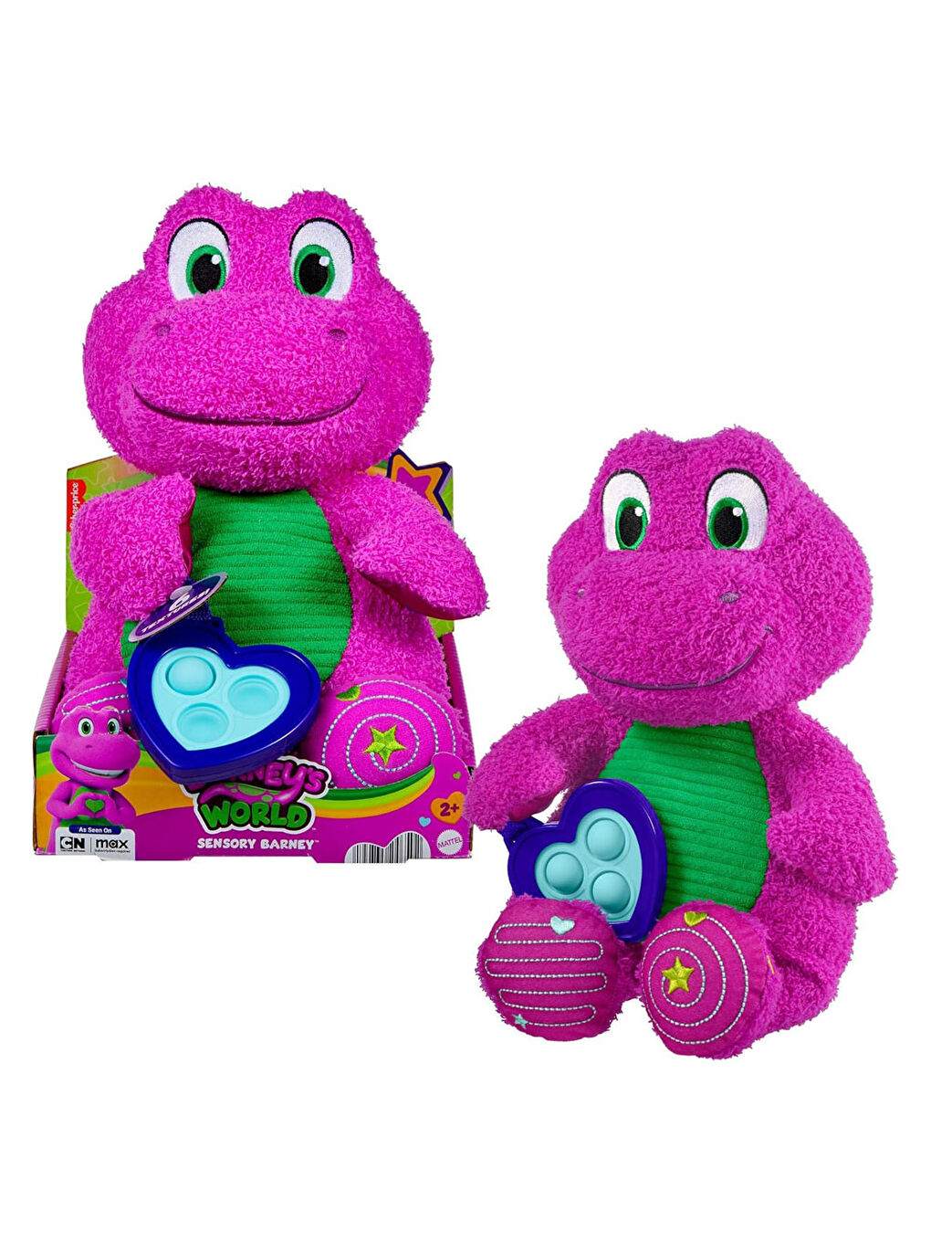 Fisher-Price Kalp Yapan Barney Pelüş Oyuncağı HYG89