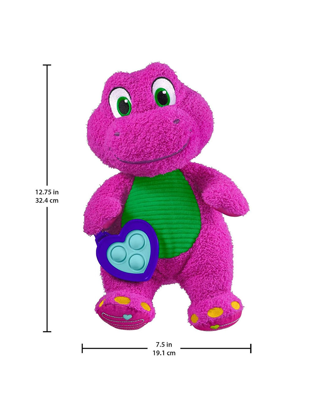 Fisher-Price Kalp Yapan Barney Pelüş Oyuncağı HYG89-1