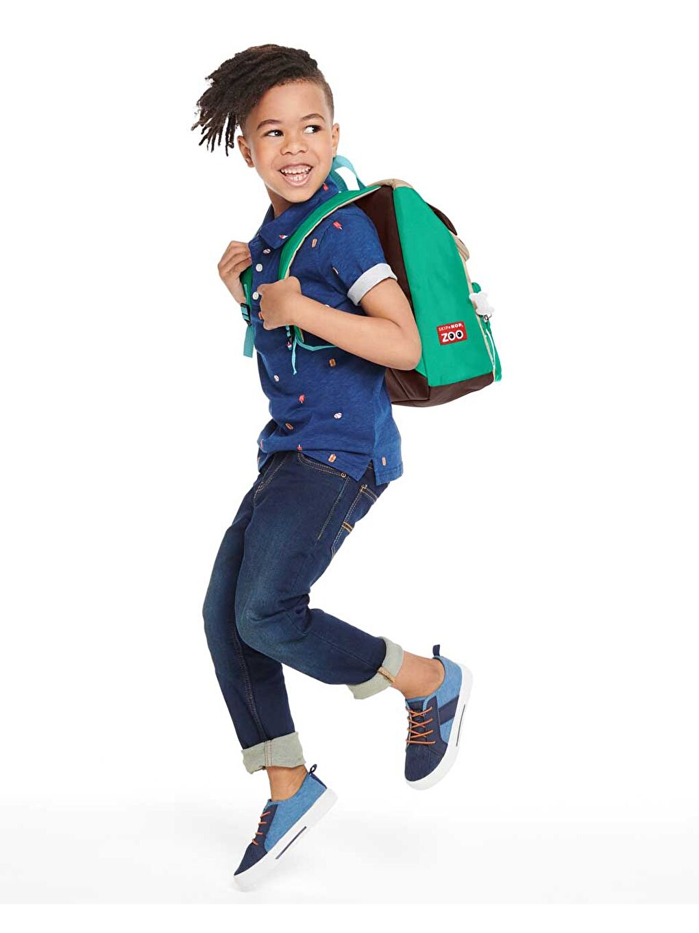 Karışık Çocuk Büyük Boy Sırt Çantası Pug-2