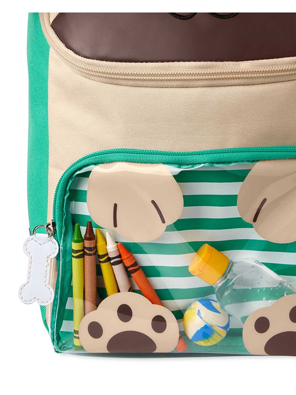 Karışık Çocuk Büyük Boy Sırt Çantası Pug-6