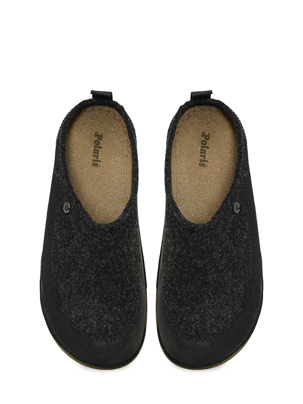 609042.Z5PR Siyah Kadın Sabo Terlik-3