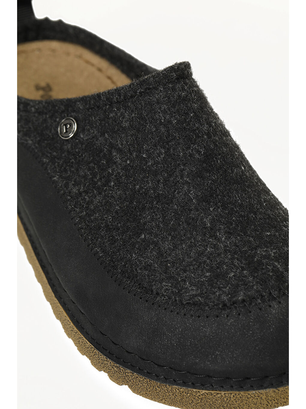 609042.Z5PR Siyah Kadın Sabo Terlik-6