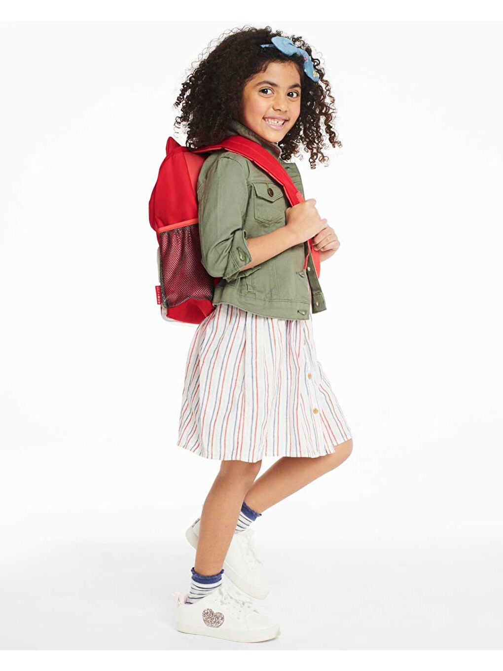 Karışık Çocuk Büyük Boy Sırt Çantası Tilki-2