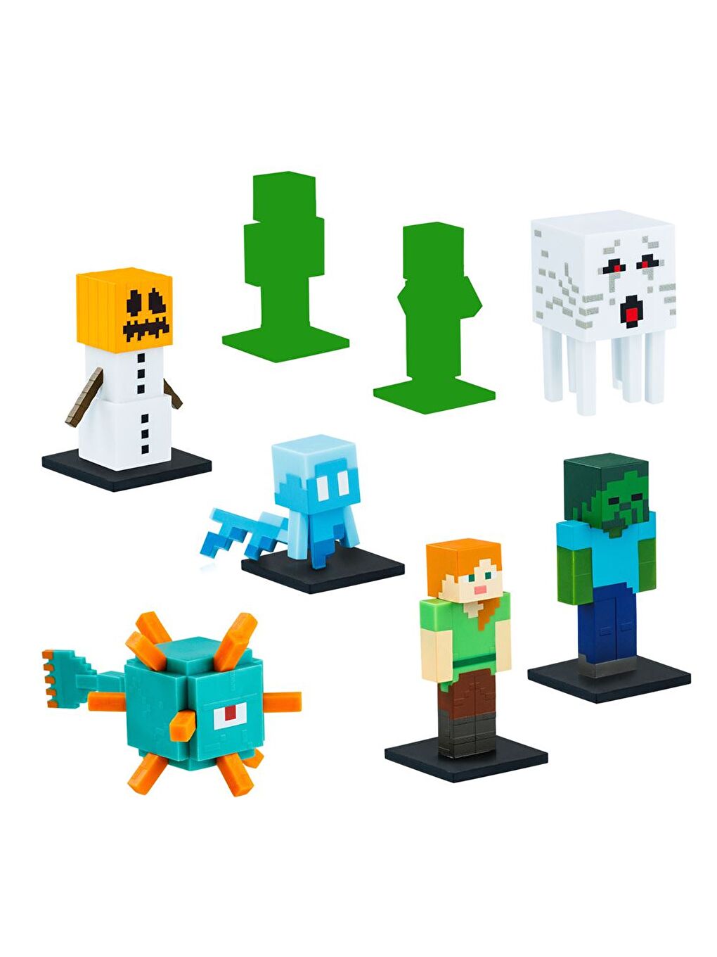 Minecraft 3D Figür Toppeez 8'li Delüks Set MC2070 Model 4