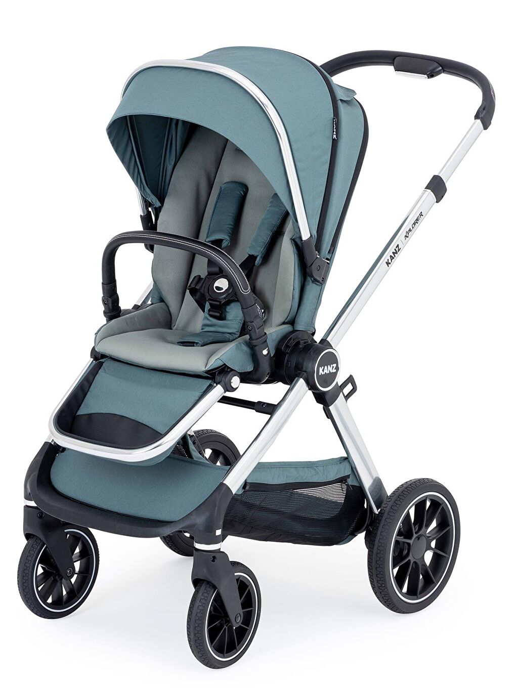 Explorer Travel Sistem Bebek Arabası - Yeşil-1