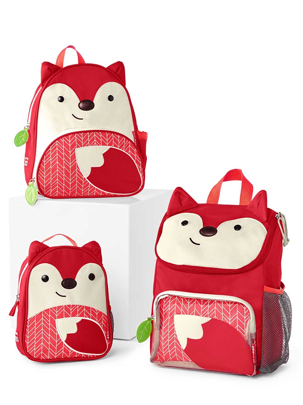 Karışık Çocuk Büyük Boy Sırt Çantası Tilki-5