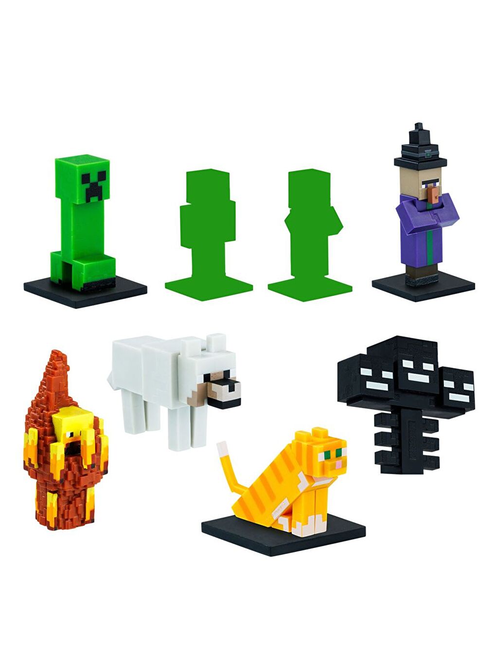 Minecraft 3D Figür Toppeez 8'li Delüks Set MC2070 Model 3