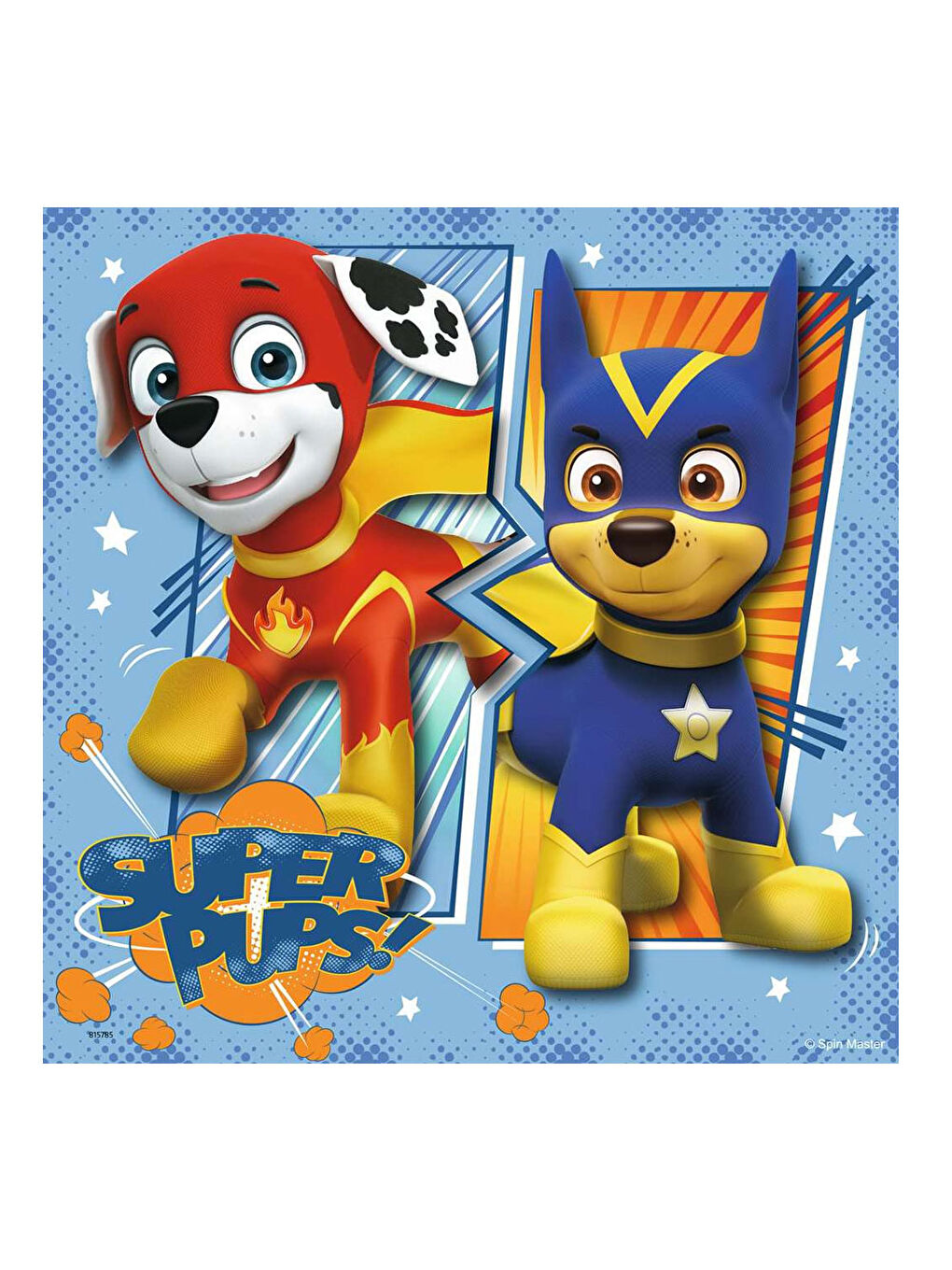 Ravensburger Renksiz Çocuk Puzzle 3x49 Parça Paw Patrol 80366 - 1