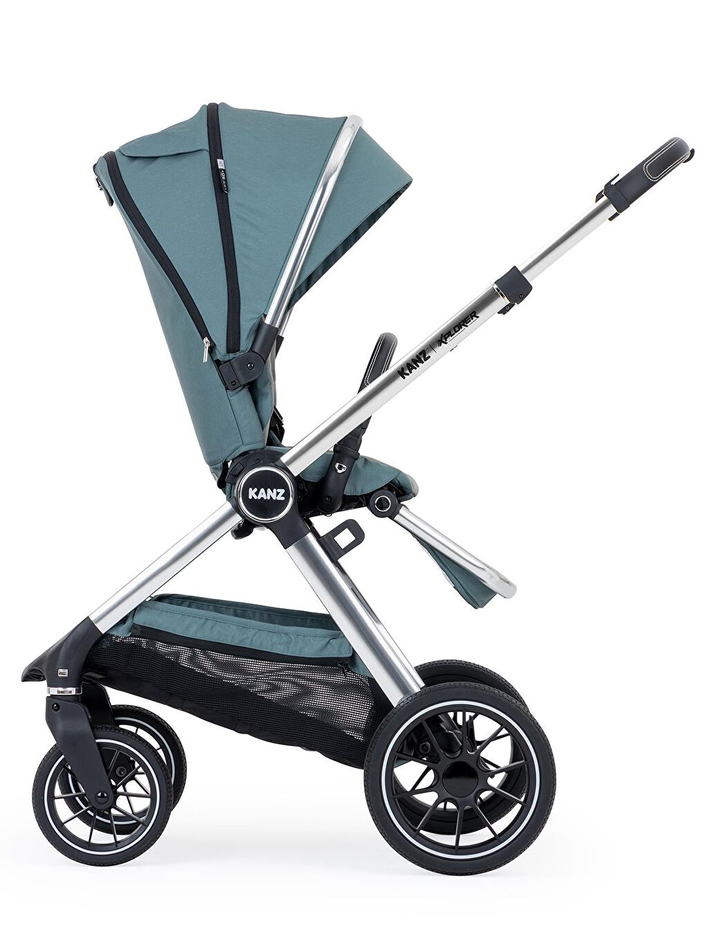 Explorer Travel Sistem Bebek Arabası - Yeşil-6