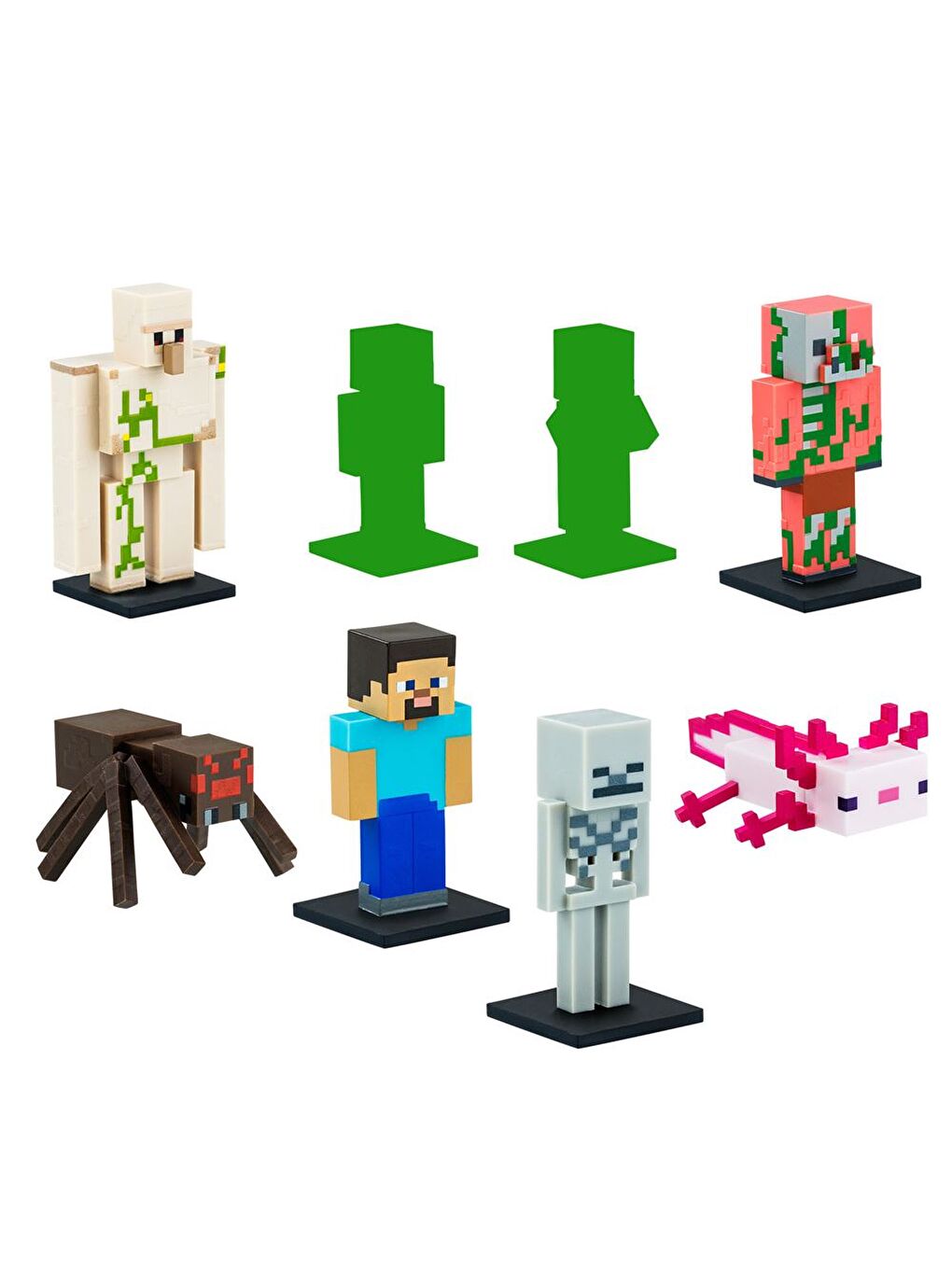 Minecraft 3D Figür Toppeez 8'li Delüks Set MC2070 Model 2