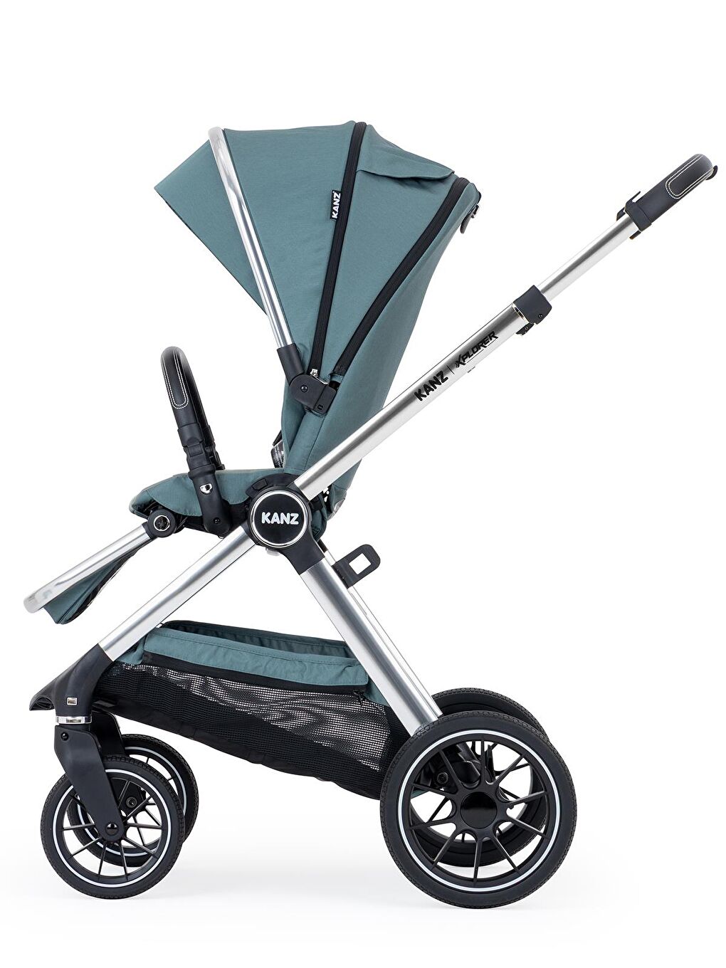 Explorer Travel Sistem Bebek Arabası - Yeşil-7