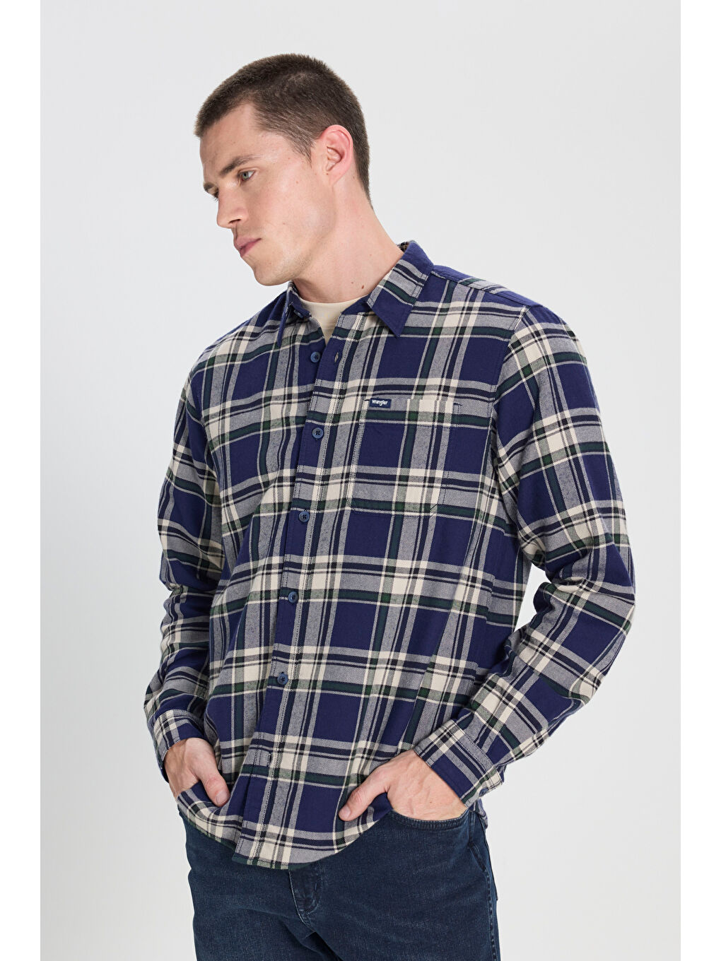 Karışık Regular Fit Normal Kesim %100 Pamuk Çok Renkli Gömlek-1