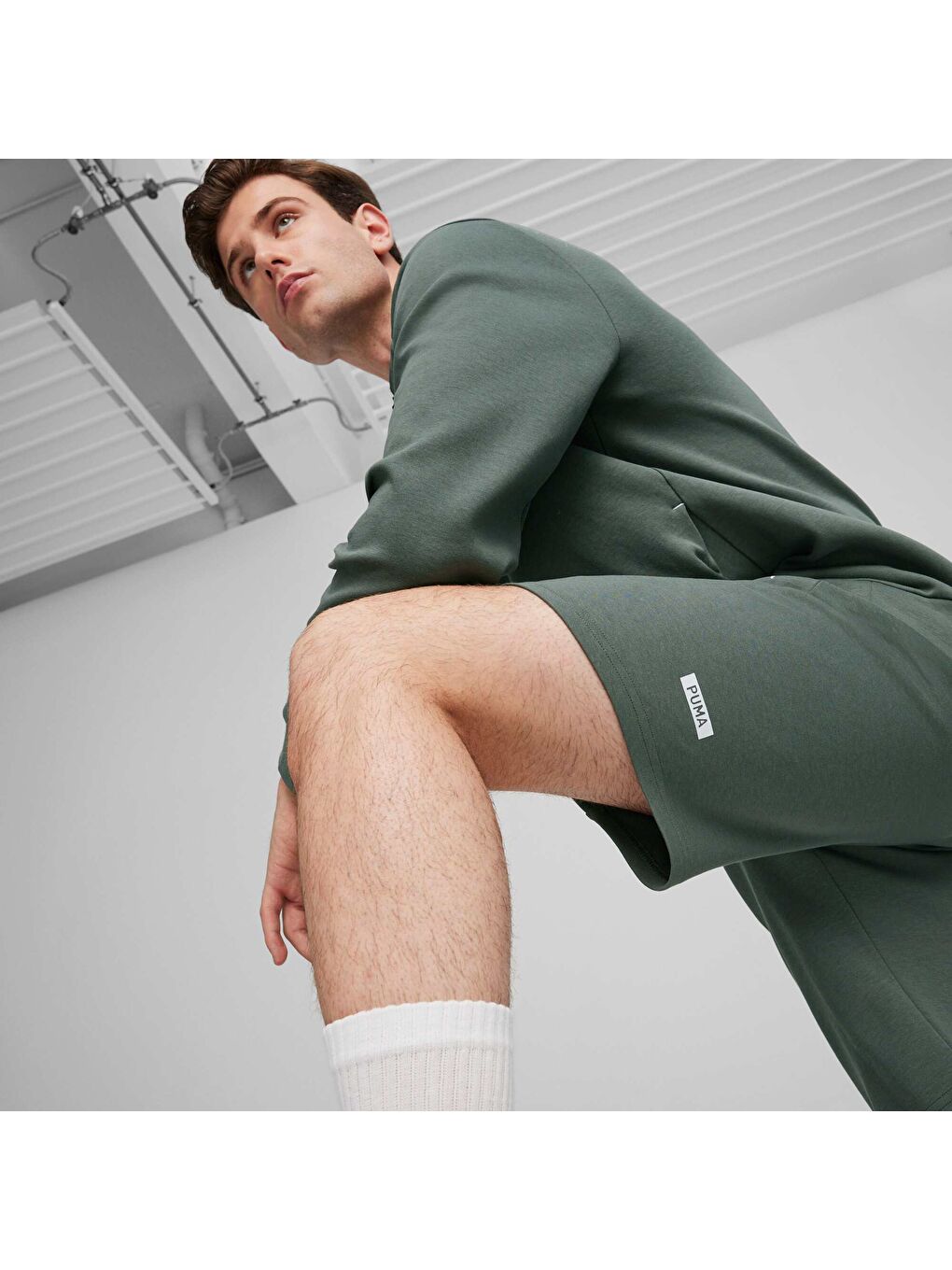 Gri RAD/CAL Erkek Şort-1