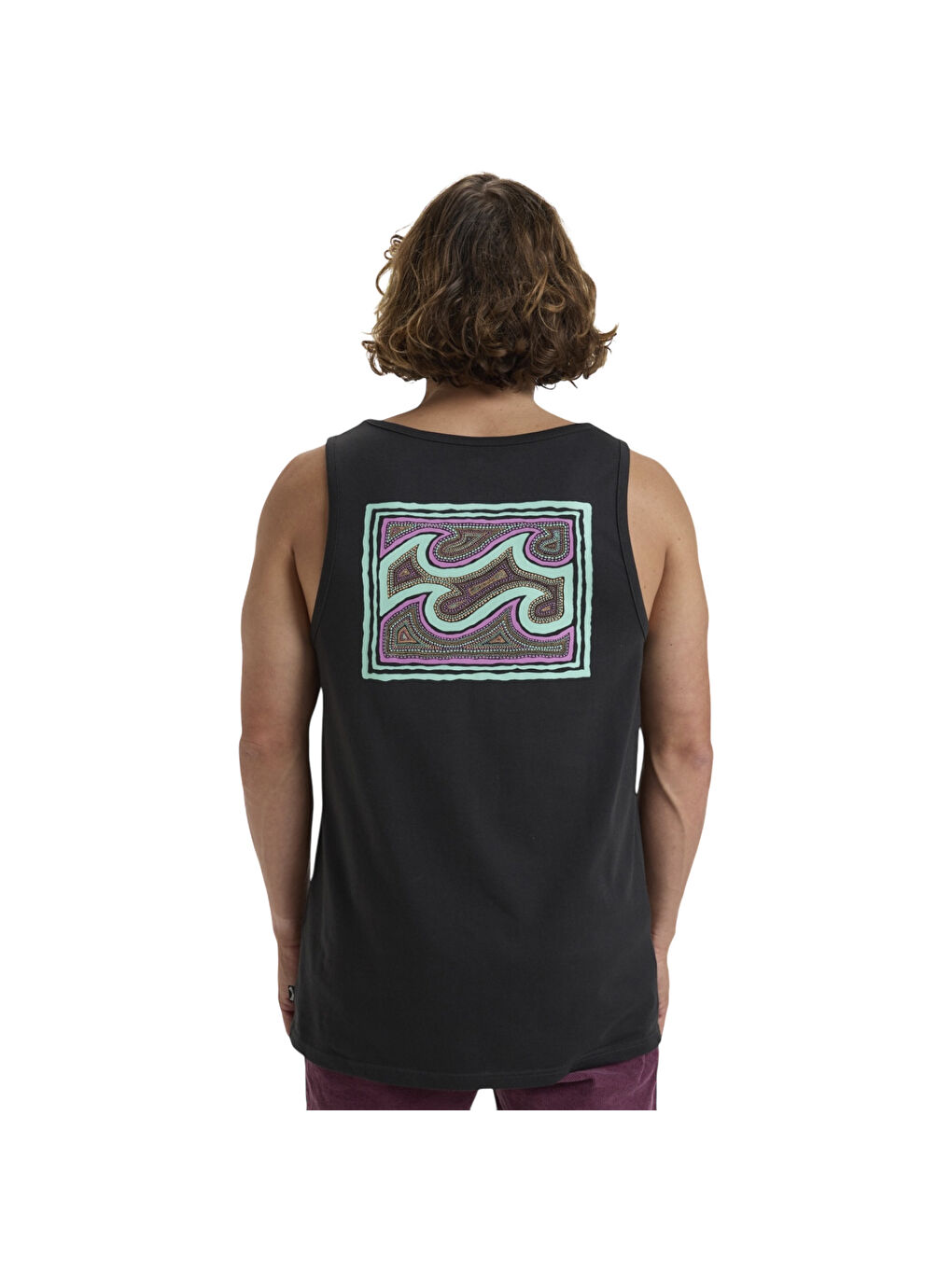 Crayon Wave Tk Erkek Kolsuz Siyah Tişört-3