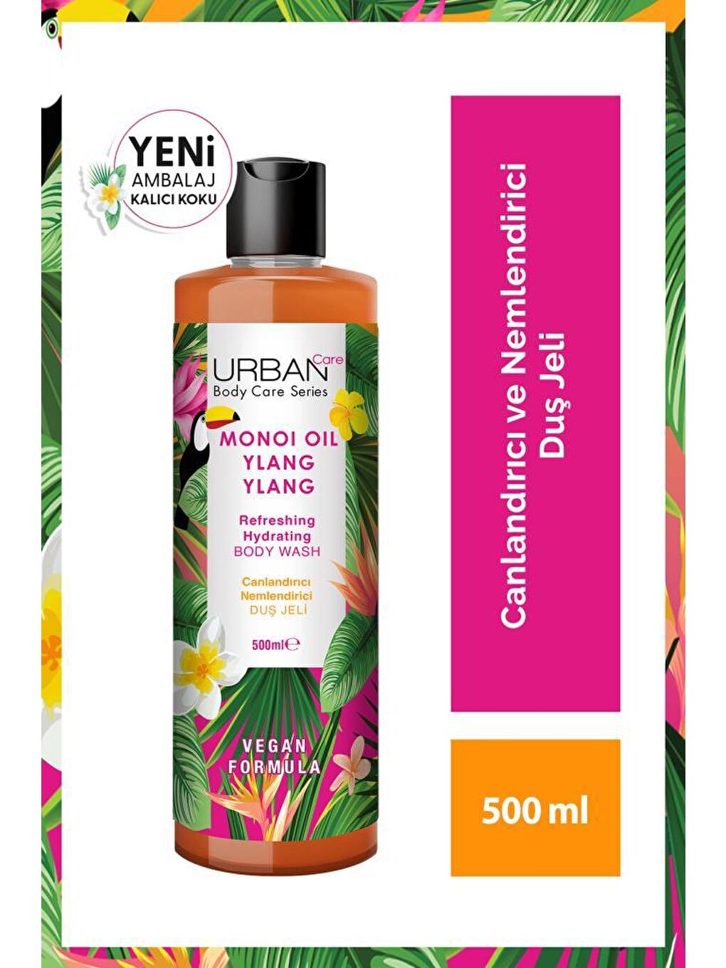 Urban Care Body Series Monoi Oil & Ylang Ylang Canlandırıcı ve Nemlendirici 3'lü Set - 1