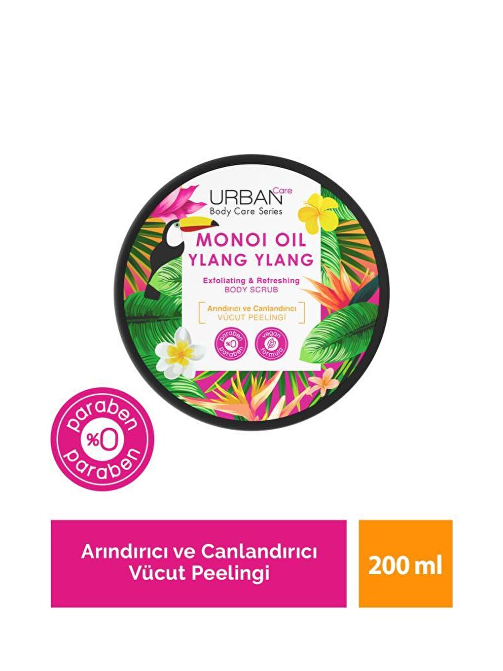 Urban Care Body Series Monoi Oil & Ylang Ylang Canlandırıcı ve Nemlendirici 3'lü Set - 2