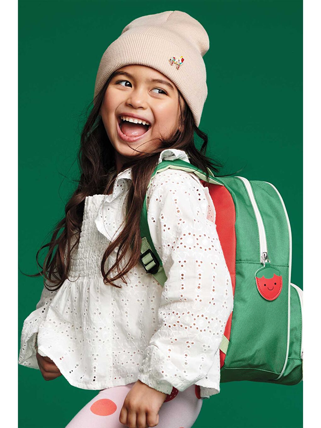 Karışık Çocuk Sırt Çantası Çilek-1