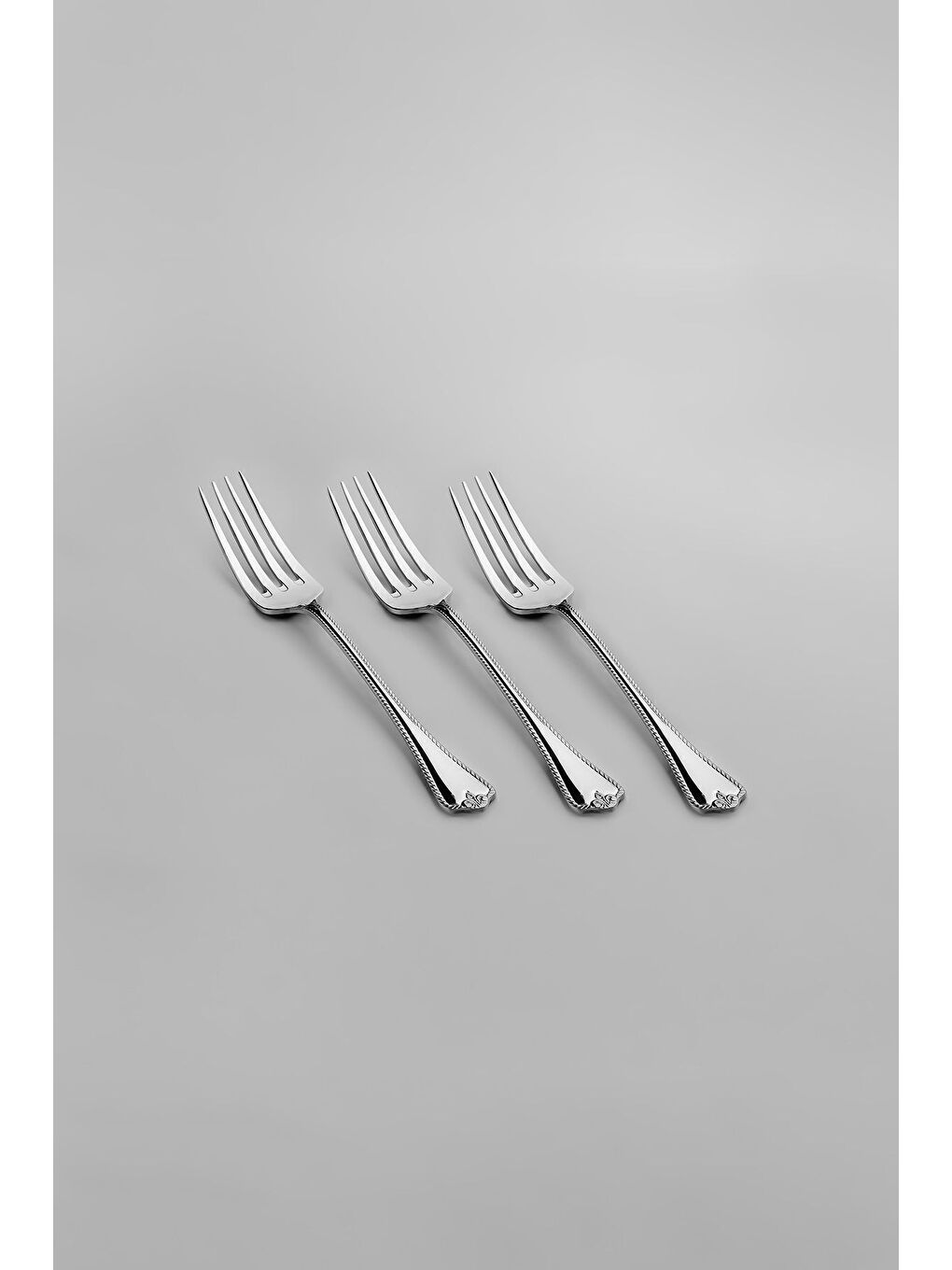 Gri Fulya Sade 6 Kişilik 30 Parça Kutulu Çatal Kaşık Takımı-2