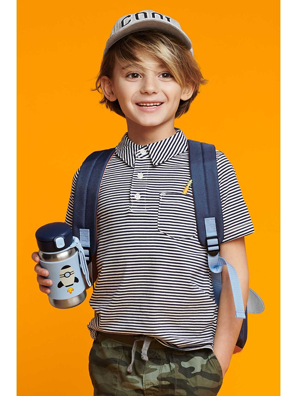 Karışık Çocuk Büyük Boy Sırt Çantası Roket-5